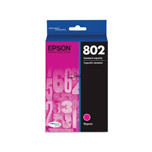 Epson 802 Std Magenta Ink Durabrite For Wf-4720 Wf-4740 Wf-4745