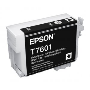 Epson C13t760100 Ultrachrome Hd Ink - Photo Black Ink Car