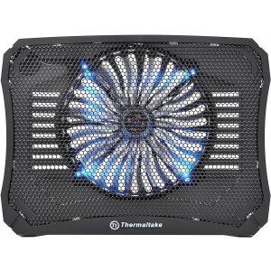 Thermaltake Cl-n004-pl20bl-a Massive V20 Notebook Cooler, 52 * 40 * 31 Cm, 17" And Below Notebooks