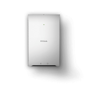 D-link Wireless Ac1200 Wave 2 Concurrent Dual Band Wall-plate Access Point With Poe Passthrough