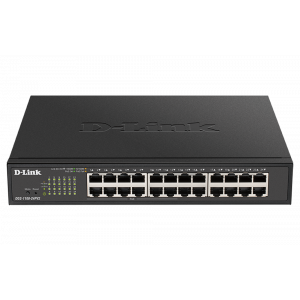 D-link 24-port Gigabit Smart Managed Poe Switch With 12 Poe Ports (100w Poe Budget)