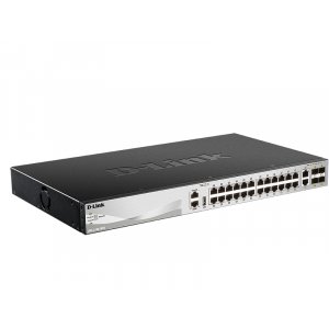 D-link DGS-3130-30TS 0 port Stackable Gigabit Switch with 6 10GbE ports 