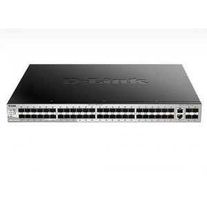 D-link 54 Port Stackable Gigabit Sfp Switch With 6 10gbe Ports