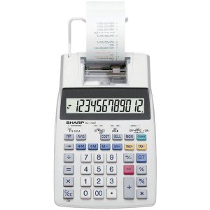 Sharp El1750v 12 Digit Tax Cost Sell Margin Correction