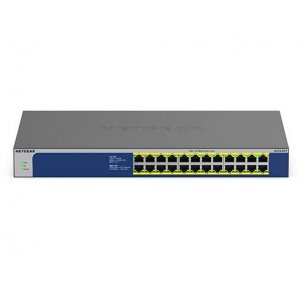 Netgear GS524PP 24-port High-powered Poe+ Gigabit Unmanaged Switch (300w Poe Budget)