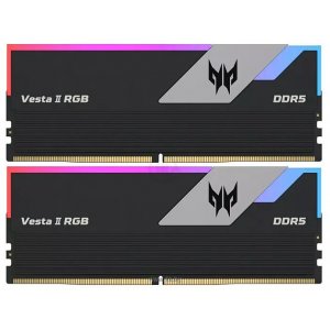 Predator Biwin (predator) Vestaii 32gb 16gbx2 Silver Rgb Ddr5 Memory 6800mhz1r*8 Cl32