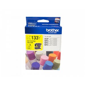 Brother Lc-133y Yellow Ink-mfc-j6520dw/j6720dw/j6920dw And Dcp-j4110dw/mfc-j4410dw/j4510dw/j4710dw And Dcp-j152w/j172w/j552dw/j752dw/mfc-j245/etc.