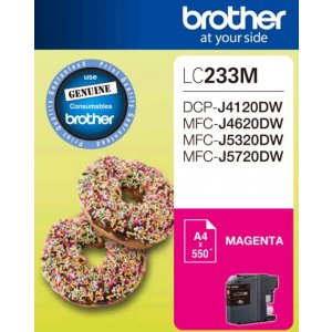 Brother LC233MS Megenta Ink Cartridge