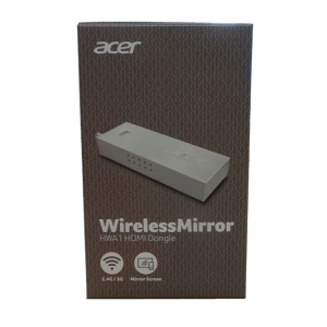 Acer White Hwa1 2.4g/5g Wirelessmirror Hdmi Dongle Euro Type 802.11 A/b/g/n/ac For P1150, P1250