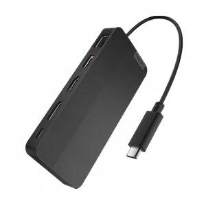 Lenovo 40b90100au Usb-c Dual Display Travel Dock (lenovo 7-in-1 Hub)