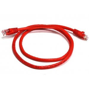 8ware Cat 6a Utp Ethernet Cable, Snagless  - 0.25m (25cm) Red