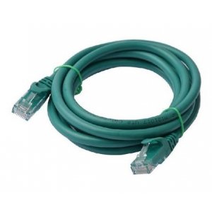 8ware Cat 6a Utp Ethernet Cable, Snagless  - 3m Green