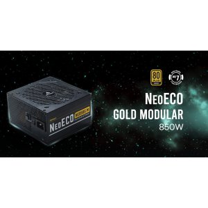 Antec Ne 850w 80+ Gold, Fully-modular, 1x Eps 8pin, 120mm Silent Fan, Japanese Caps, Atx Power Supply, Psu, 7 Years Warranty