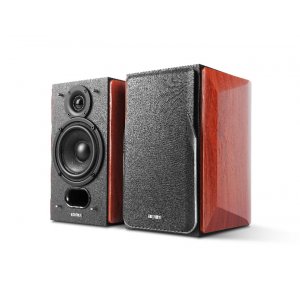 Edifier P17 Passive Bookshelf Speakers - Premium Wooden Enclosures/3/4inch Silk Dome Tweeters/4inch Bass Drivers/wall-mount Brackets