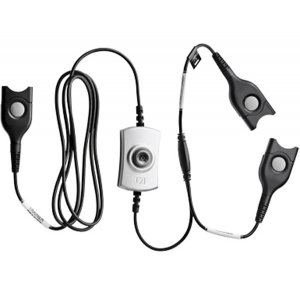 Epos Sennheiser | Sennheiser Training Cable; 2 X Easy Disconnect To 1 X Easy Disconnect With Mute Switch For Coaches.