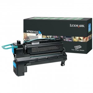 Lexmark X792x1cg Cyan Extra High-yield Return Program 20k Pages For X792