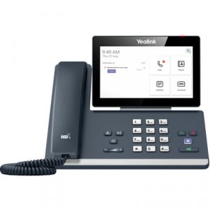 Yealink Mp58-wh-e2-teams (mp58) Desktop Phone With Handset, 7" Touch Screen, Ms Teams