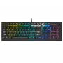 Corsair K60 RGB PRO Mechanical Gaming Keyboard - Cherry Viola