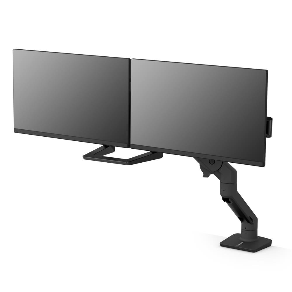 hx desk monitor arm black